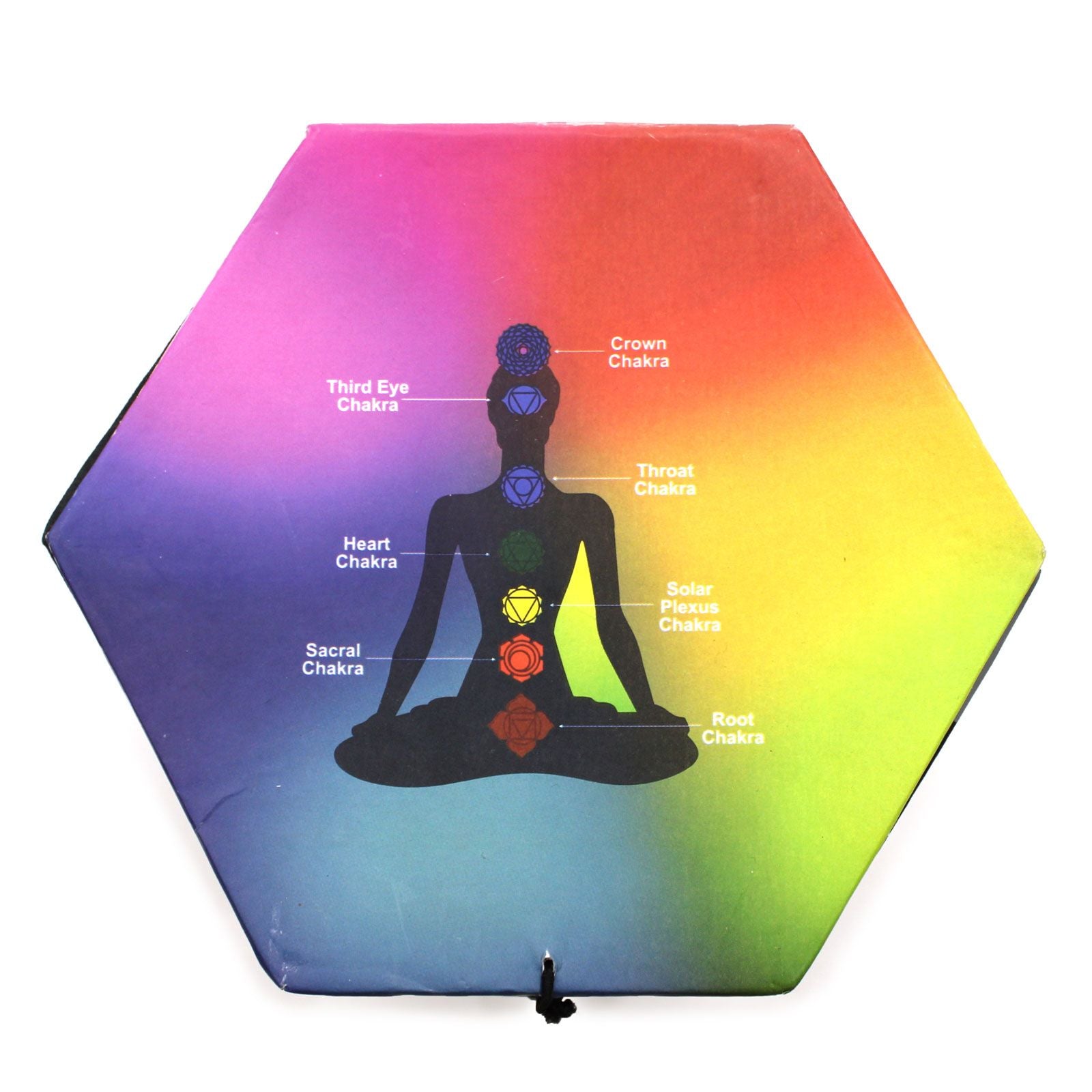 Buddha Singing Bowl Set - Black/Orange 10.7cm
