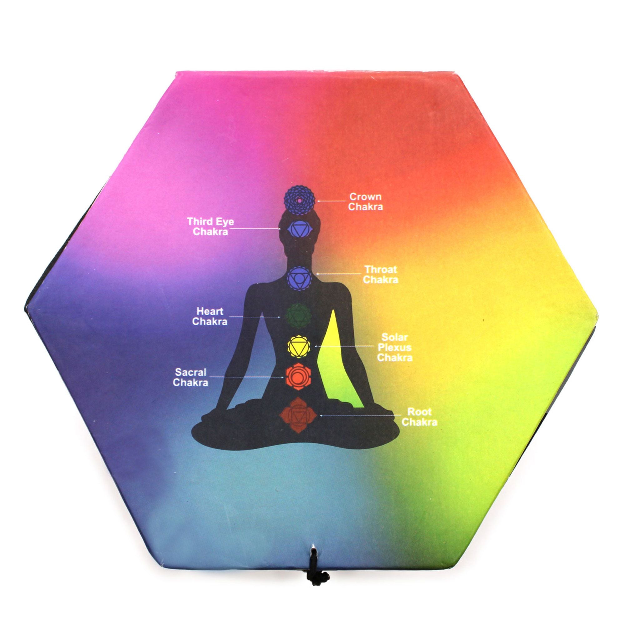 Buddha Singing Bowl Set - Black/Orange 10.7cm